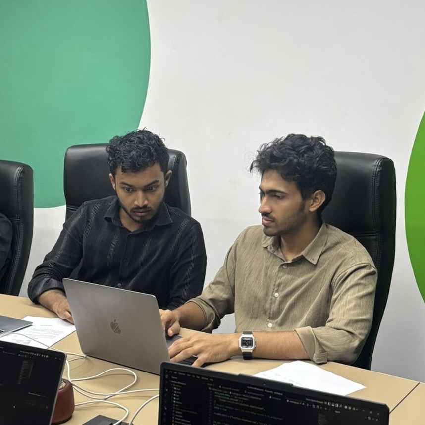 Students and mentors building together