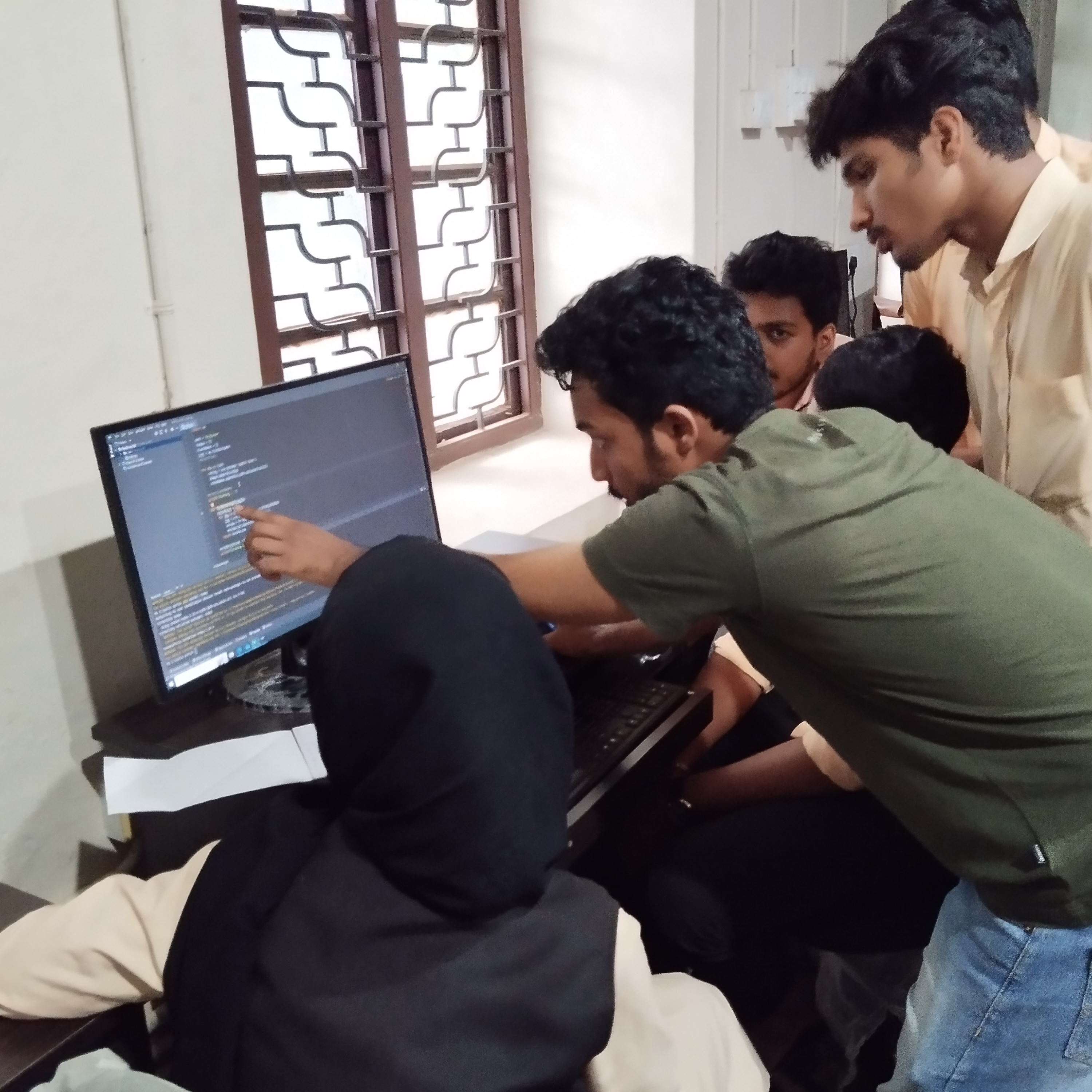 Hands-on collaborative debugging